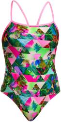 Funkita Дамски бански костюм Funkita Women's Single Strap One Piece Swimsuit - Sub Lime - размер 36 (EU) (150-5660-1313)