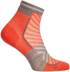 Icebreaker Дамски чорапи за бягане Icebreaker Women's Merino Run+ Ultralight Mini Running socks - Fervid / Porcini - размер 35-37 (EU) (201-8168-0411)