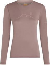 Icebreaker Дамско мериносово термобельо Icebreaker Women's Merino 200 Oasis L/S Crewe Rainer Ridge Merino base layer - Summit - размер XS (115-2668-0311)