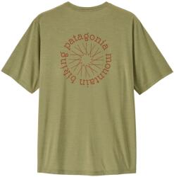Patagonia Мъжка спортна тениска Patagonia Cap Cool Daily Shirt Spoke Stencil Sport shirt - Gumtree Green / Light Gumtree Green X-Dye (216-7991-0314)