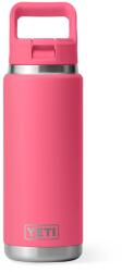 YETI Термо бутилка Yeti Coolers Rambler Bottle C Straw Insulated bottle - Tropical Pink - размер 532 ml (533-2087-0212)