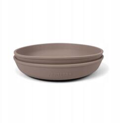 Filibabba Szilikon tányérok 2db Warm Grey (FI-02269)