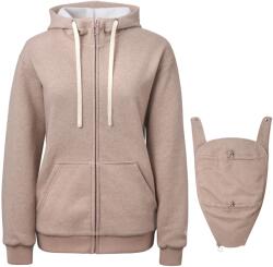 Mamalila Дамско яке за тренировка Mamalila Women's Sweat-Tragejacke London Training jacket - Sand - размер XXL (103-2662-0116)