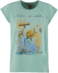 E9 Дамска тениска E9 Women's Snail T-shirt - Thymus (916-6039-0213)