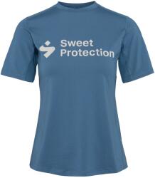 Sweet Protection Дамска фланелка с къс ръкав за колоездене Sweet protection Women's Hunter S/S Jersey Cycling jersey - Flare Blue - размер XS (156-2612-0211)