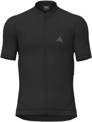 7mesh Мъжка фланелка с къс ръкав за колоездене 7mesh Ashlu Merino Jersey S/S Cycling jersey - Black (056-3648-0113)