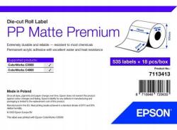 Epson Pp matt címke prémium, 76 mm x 51 mm, 535 címke (7113413)