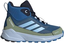 adidas Terrex Детски туристически обувки adidas Terrex Kid's Terrex Trailmaker 2 Mid Rain. Rdy Walking boots - Dusky Petrol / Glow Blue / Tent Green - размер 40 (EU) (702-4910-0418)