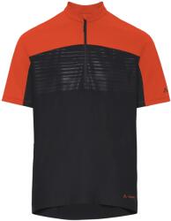 Vaude Фланелка с къс ръкав за колоездене Vaude Qimsa Pro Half Zip Shirt Cycling jersey - Glowing Red (056-3956-0211)