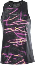 Salomon Дамски потник с широка презрамка Salomon Women's SHKout Core Tank GFX Tank top - Deep Black - размер XS (916-5916-0111)