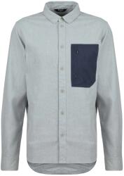 Stoic Мъжка риза с копчета Stoic MMXX. Lund Hemp Shirt - Light Grey Melange - размер XXL (033-2411-0215)