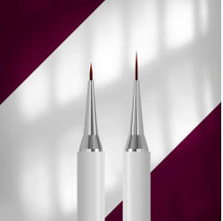  Staleks Pro Expert kétvégű ecset - díszítő 7mm + 12mm