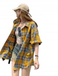 Shein Oversize Kockás Ing M