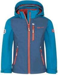TROLLKIDS Детско софтшел яке Trollkids Kid's Balestrand Jacket Softshell jacket - Summernight Blue / Mystic Blue / Red Clay - размер 116 (EU) (703-4381-0715)