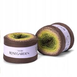 YARNART Rosegarden 322 khaki, zöld, sárga, bézs, barna (322)