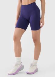 4F Női Kerékpáros Leggings 4F Rövid Varrat nélküli Magas Állapotú Sötétkék Xs S (4FWSS25TFSTF014)