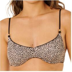 Rip Curl Дамско бикини горнище Rip Curl Women's Coastal Instinct Top D-DD Bikini top - Black (150-5959-0113)
