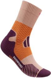 Bauerfeind Sports Дамски чорапи за бягане Bauerfeind Sports Women's Trail Run Mid Cut Socks Running socks - Sunrise Peach - размер 35-38 (EU) (201-8093-0211)
