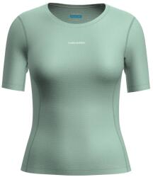 Icebreaker Дамски долна фланелка с къс ръкав Icebreaker Women's Mer 75 Cool-Lite Featherlight SS Crewe T-shirt - Mint - размер XS (114-3462-0411)