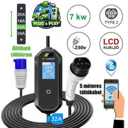 Mastroweld Evocharge 7 KW töltő 5 m (0072075EVO)
