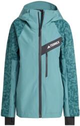 adidas Terrex Дамско ски яке Adidas terrex Women's Terrex Techrock Hybrid Primeknit CP+ Ski jacket - Aurora Ivy / Preloved Teal (104-6112-0114)