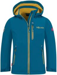 TROLLKIDS Детско софтшел яке Trollkids Kid's Balestrand Jacket Softshell jacket - Atlantic Blue / Ginger - размер 128 (EU) (703-4381-0116)