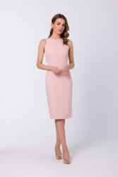 Stylove Ruha Elegáns Alkalmi Női Illeszkedő Ceruza Rózsaszín 44 XXL
