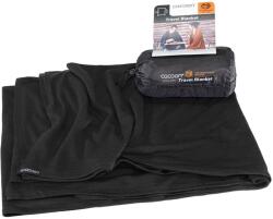 Cocoon Завивка Cocoon Merino Wool Silk Travel Blanket Blanket - Black - размер 180 x 140 cm (558-0034-0411)