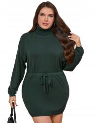 Shein Kötött Ruha Plus Size Garbóval 4XL