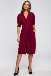 Stylove Ruha Őszre Gallérral Zsebekkel Bordó 40 L (5903068497711)