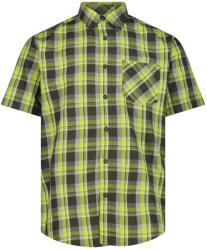 CMP Мъжка риза с копчета CMP Full Button Shirt - Pine / Bianco / Mela - размер 56 (EU) (033-3073-0516)