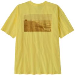 Patagonia Дамска тениска Patagonia Women's Water People Spotter Oversized T-Shirt - Lemon Zest (916-6175-0114)