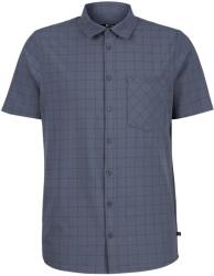 Heber Peak Мъжка риза с копчета Heber Peak WillowHe. Trekking Shirt S/S Shirt - Smoke / Black - размер 3XL (033-3019-0316)
