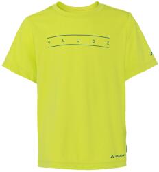 Vaude Детска спортна тениска Vaude Kid's Vaude Print T-Shirt Sport shirt - Bright Green - размер 134/140 (EU) (704-4895-0113)