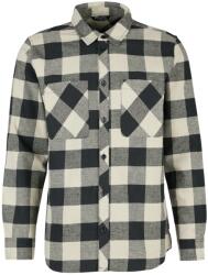 Stoic Мъжка риза с копчета Stoic MMXX. Sundsvall Check Shirt - Black / Fog Grey - размер XL (033-2942-0114)