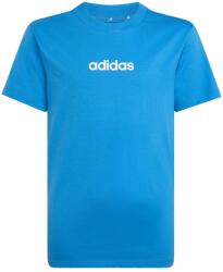 Adidas Детска тениска adidas Kid's Linear Tee 160 T-shirt - Ray Blue / White - размер 140 (EU) (704-4539-0512)