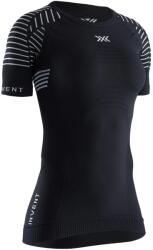 X-Bionic Дамско синтетично термобельо X-Bionic Women's Invent 4.0 LT Shirt S/S T-shirt - Opal Black / Arctic White - размер XS (114-3172-0211)
