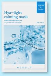 Needly Nyugtató arcmaszk hialuronsavval Hya-Light Calming Mask - 25 g / 1 db
