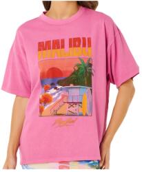 Rip Curl Дамска тениска Rip Curl Women's Hayley O Heritage Tee T-shirt - Super Pink (916-5861-0213)