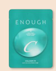 Enough Hidratáló fátyolmaszk kollagénnel Collagen 3X Moisture Brightening Sheet Mask - 25 g * 10 db