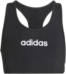 adidas Детски спортен сутиен adidas Kid's Linear Logo Bra Top Sports bra - Black / White - размер 152 (EU) (714-1934-0113)