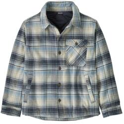 Patagonia Детска риза с копчета Patagonia Kid's Lightweight Insulated Fjord Jacket Shirt - Foggy: Virtually Blue - размер XXL (704-5521-0116)