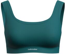 Icebreaker Дамски спортен сутиен Icebreaker Women's Merino Rib Lotus Bra Sports bra - Tidal Teal - размер XS (114-3464-0411)