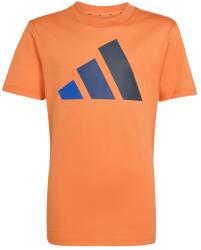 Adidas Детска тениска adidas Kid's Bold Tee 160 T-shirt - Dusky Orange / Royal Blue / Dark Blue / Aurora Ink - размер 128 (EU) (704-4531-1211)