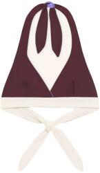 MYMARINI Дамско бикини горнище Mymarini Women's Neckholder Top Bikini top - Chocolate / Lilac (150-5672-0411)