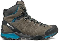 Scarpa Мъжки туристически обувки Scarpa ZG Trek GTX Walking boots - Titanium / Lakeblue - размер 49 (EU) (019-1136-0327)