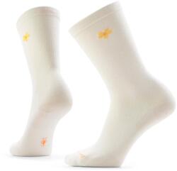 Smartwool Дамски спортни чорапи Smartwool Women's Everyday Groovy Bloom Crew Sports socks - Natural - размер 42-45 (EU) (207-1273-0113)