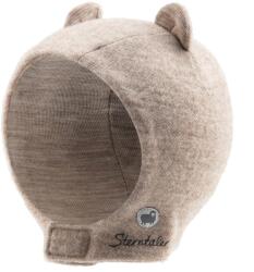 Sterntaler Детска зимна шапка (beanie) Sterntaler Kid's Scarf Hat Wool with Ears Beanie - Sand - размер 47 cm (904-2478-0114)