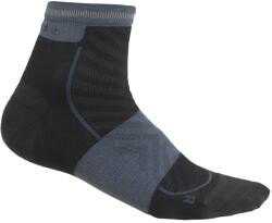 Icebreaker Дамски чорапи за бягане Icebreaker Women's Merino Run+ Ultralight Mini Running socks - Black / Graphite - размер 38-40 (EU) (201-8168-0112)