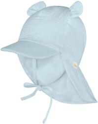 Sterntaler Детска шапка с козирка Sterntaler Kid's Peaked Cap with Neck Protection and Ears Cap - Hellblau - размер 45 cm (904-5891-0211)